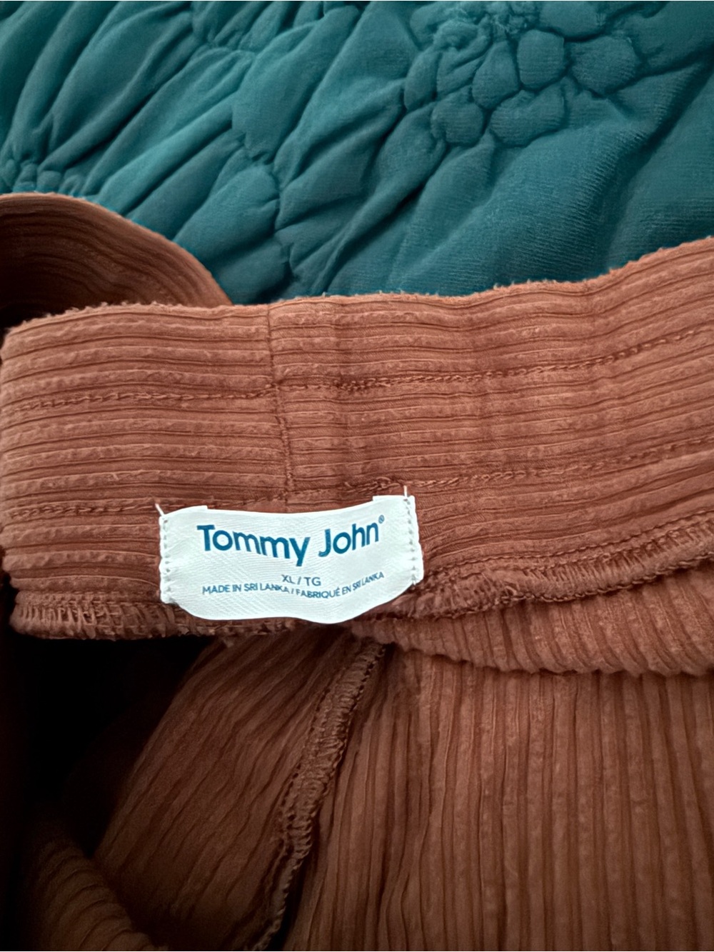 Tommy John ribbed lounge pants View 5
